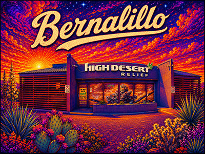 Bernalillo cannabis dispensary located on US-550