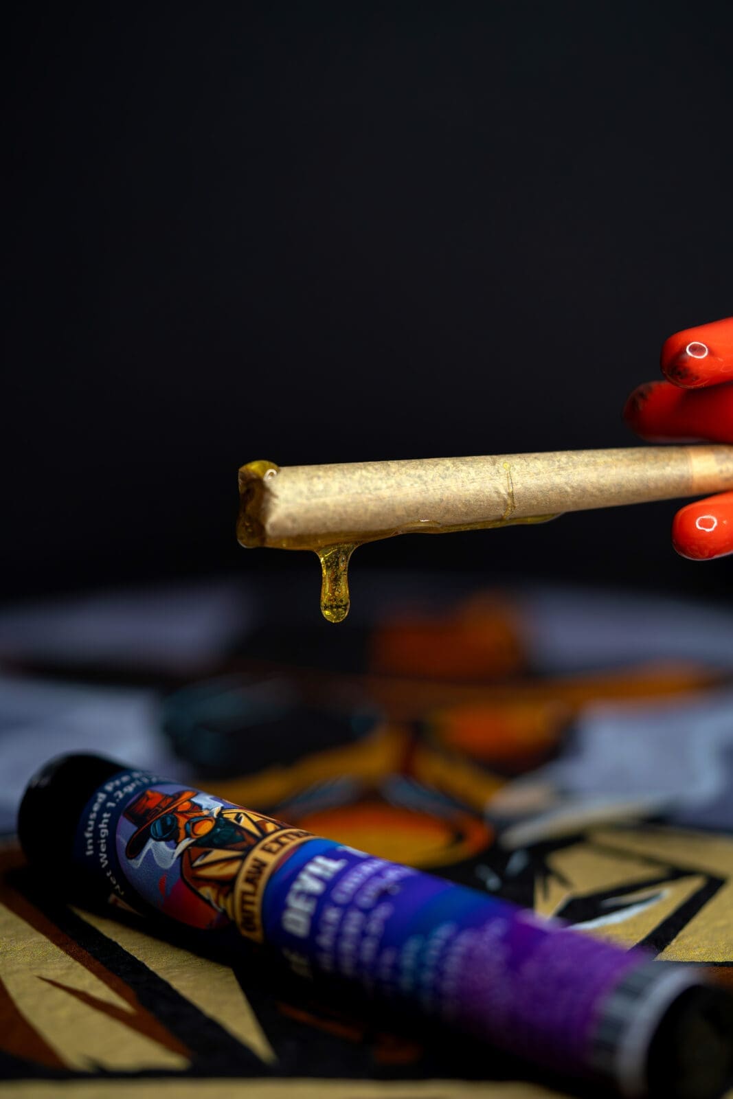 joint dripping wax.4