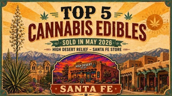 Top 5 Cannabis edibles at our Santa Fe dispensary in the month of May 2026