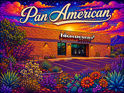 Albuquerque cannabis dispensary located on Pan American Frwy NE